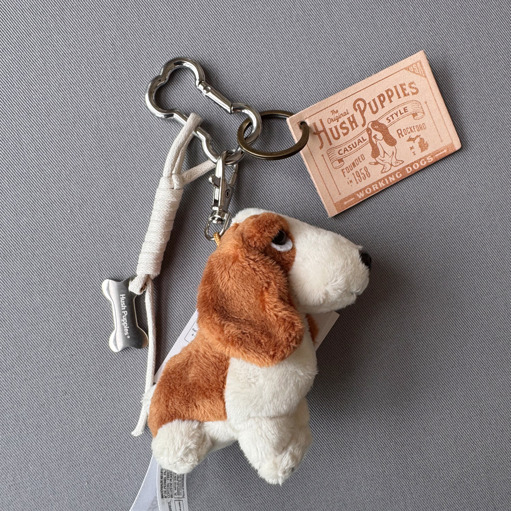 Hush Puppies Basset Hound Charm | Handbag Decorative Chain