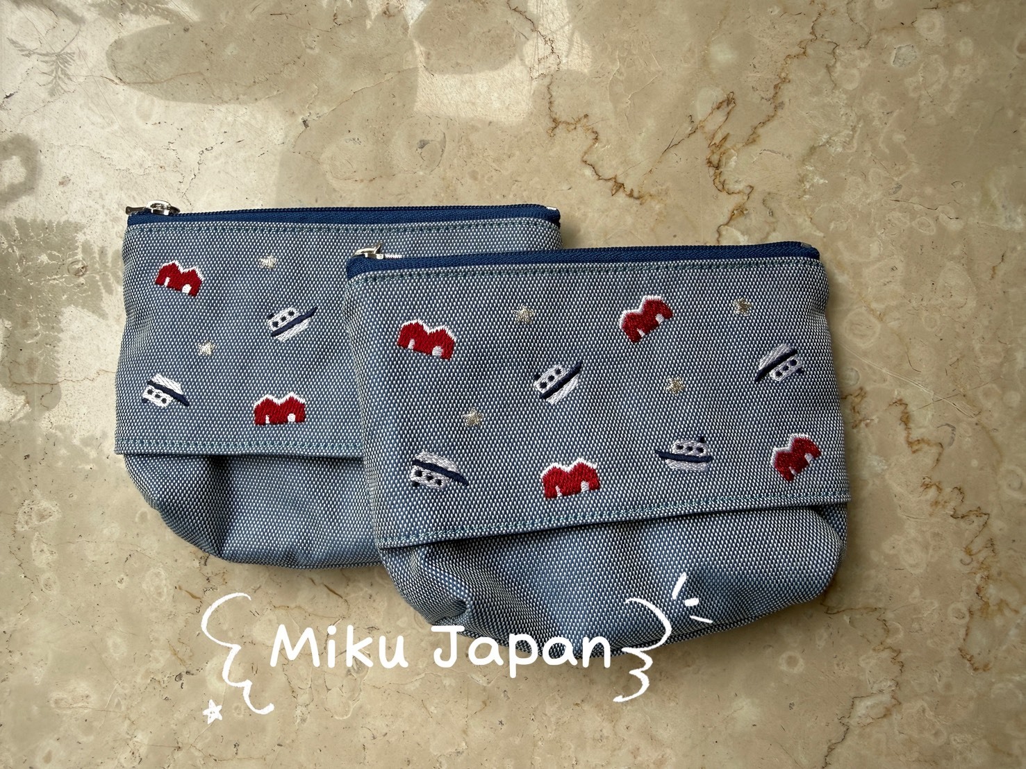 [現貨] 京都品牌にっぽんCHACHACHA 刺繡面紙收納包・北海道限定