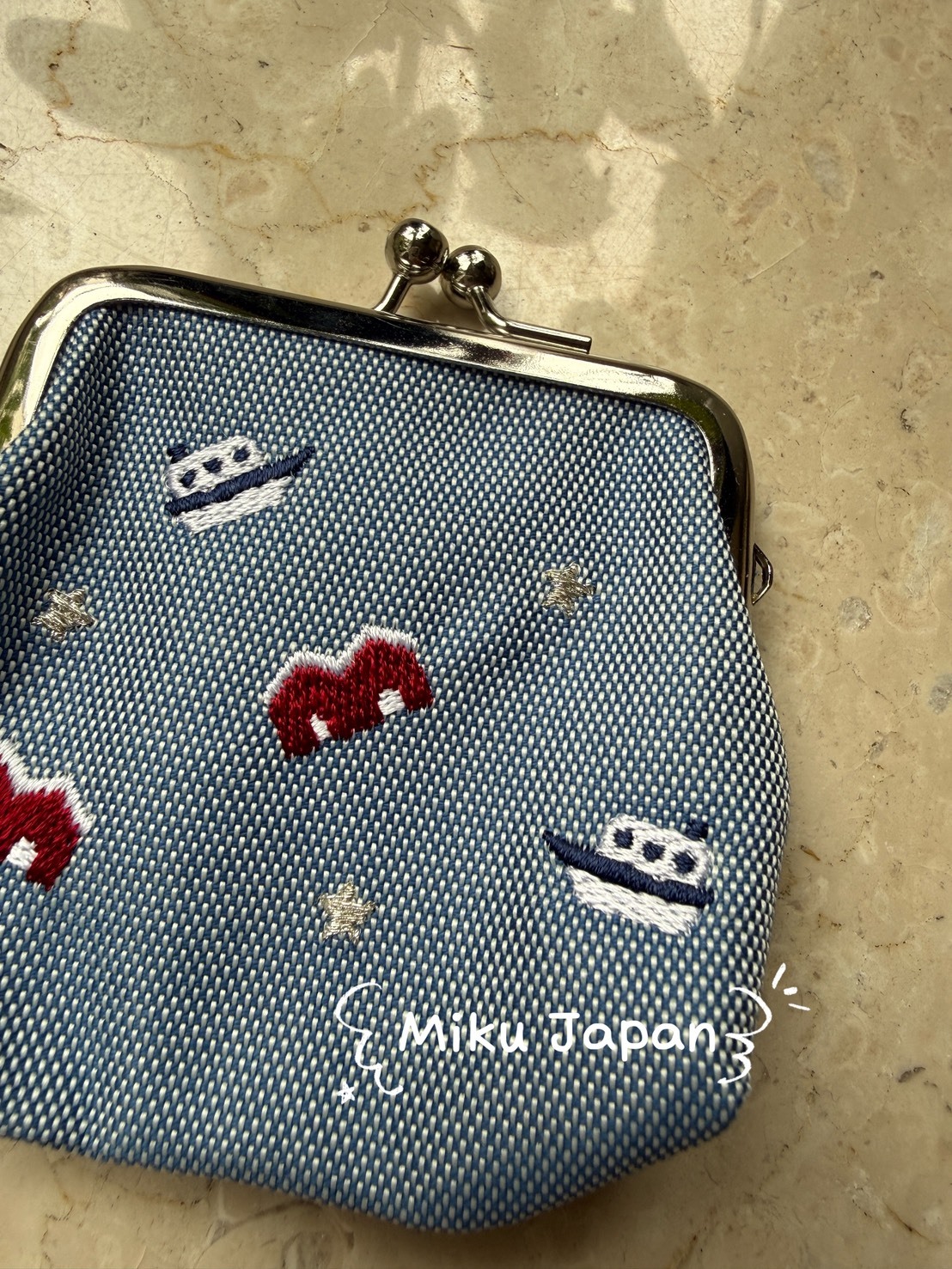 [現貨]  にっぽんCHACHACHA 日本製・精緻刺繡口金包 北海道限定