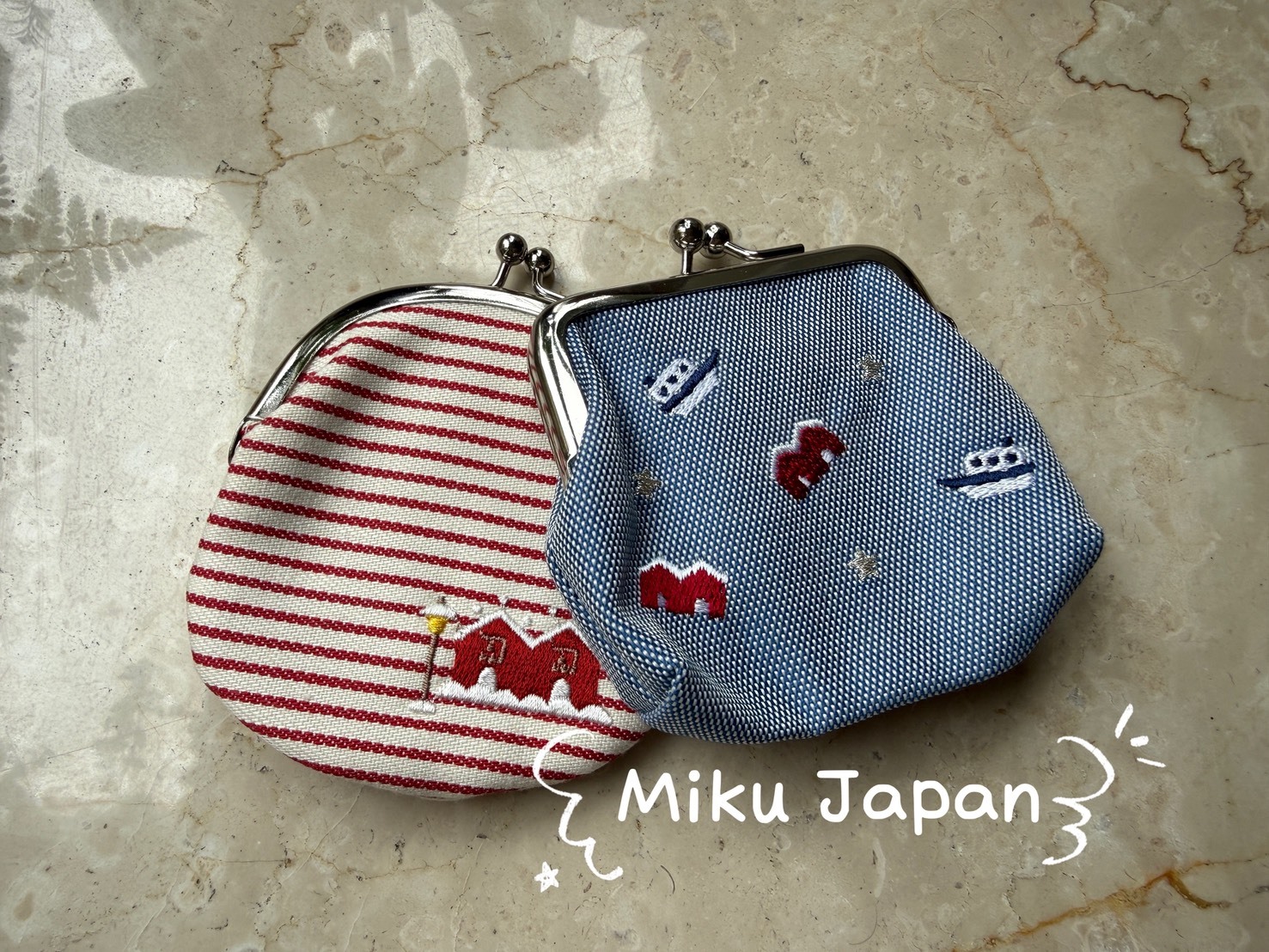 【現貨出清特惠】 にっぽんCHACHACHA 日本製・精緻刺繡口金包 北海道限定