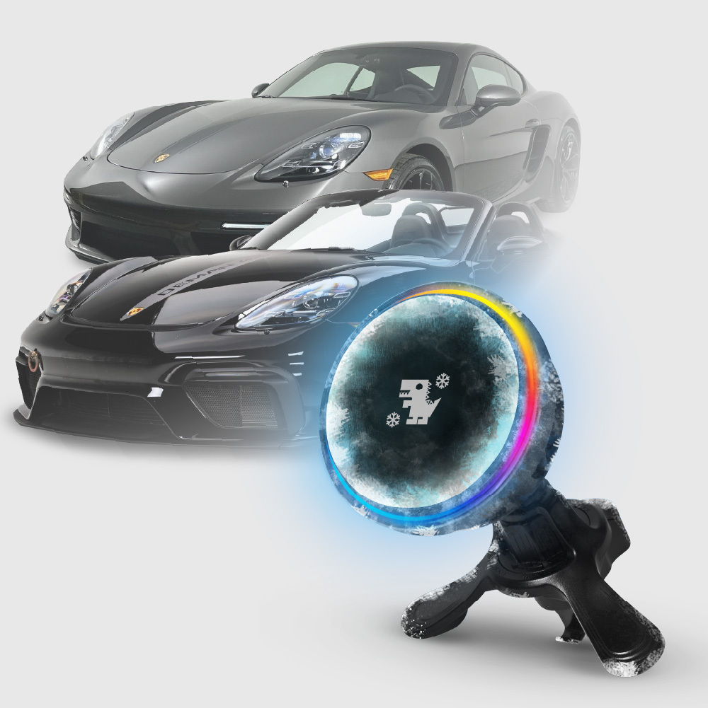 PORSCHE 718 系列｜XILLA黑鏡冰核智充手機架