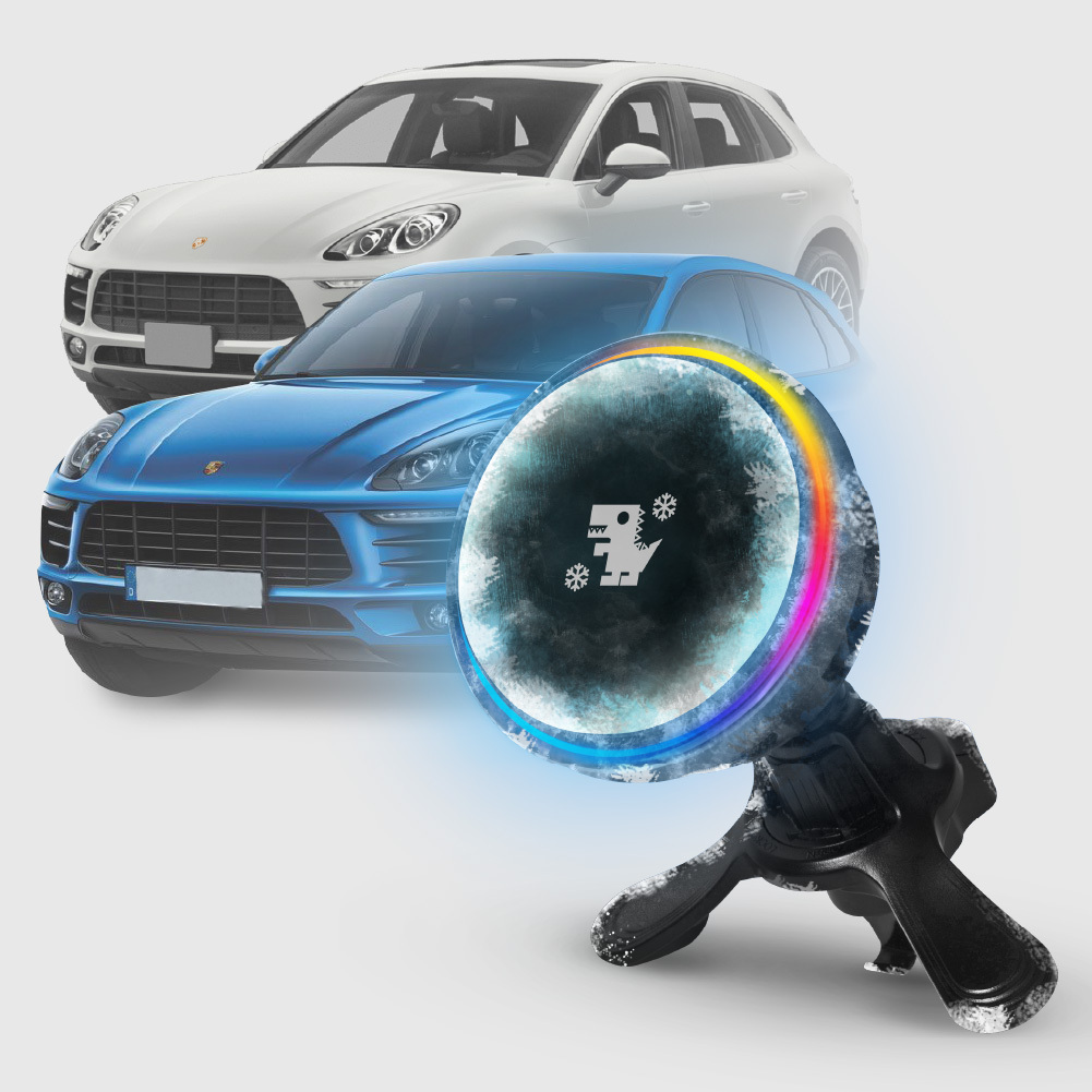 PORSCHE MACAN 系列｜XILLA黑鏡冰核智充手機架