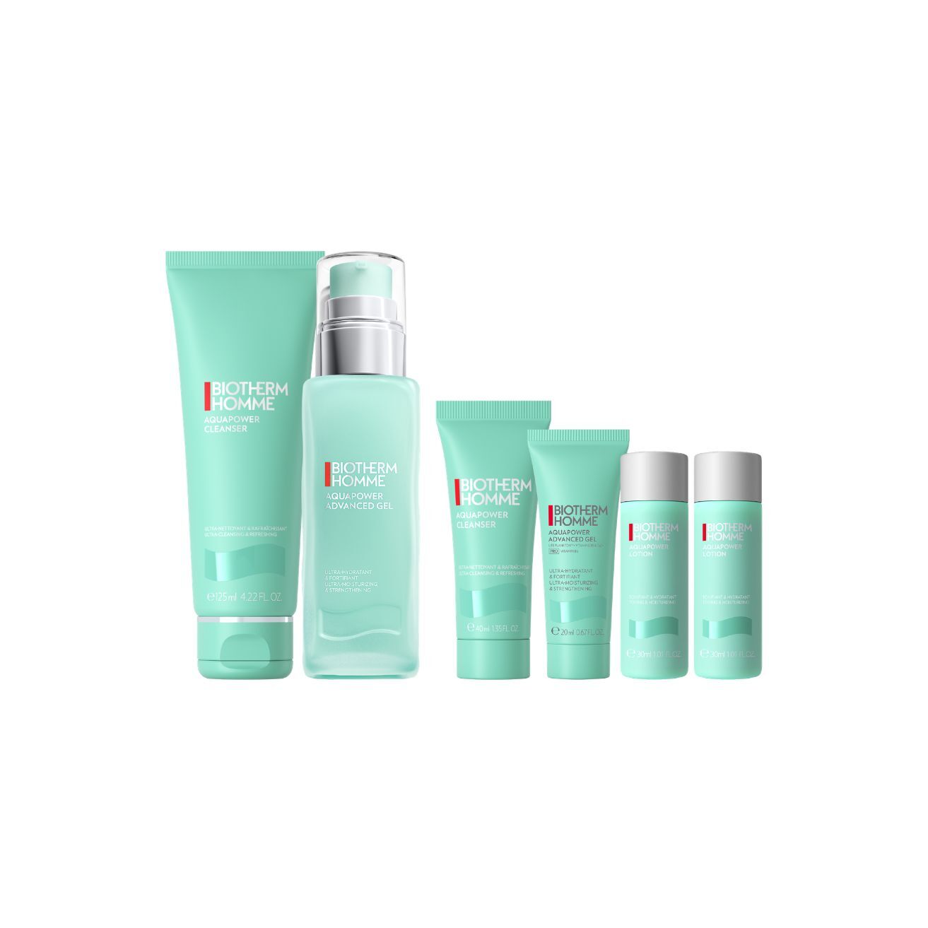 BIOTHERM 男士温泉潔面保濕套裝