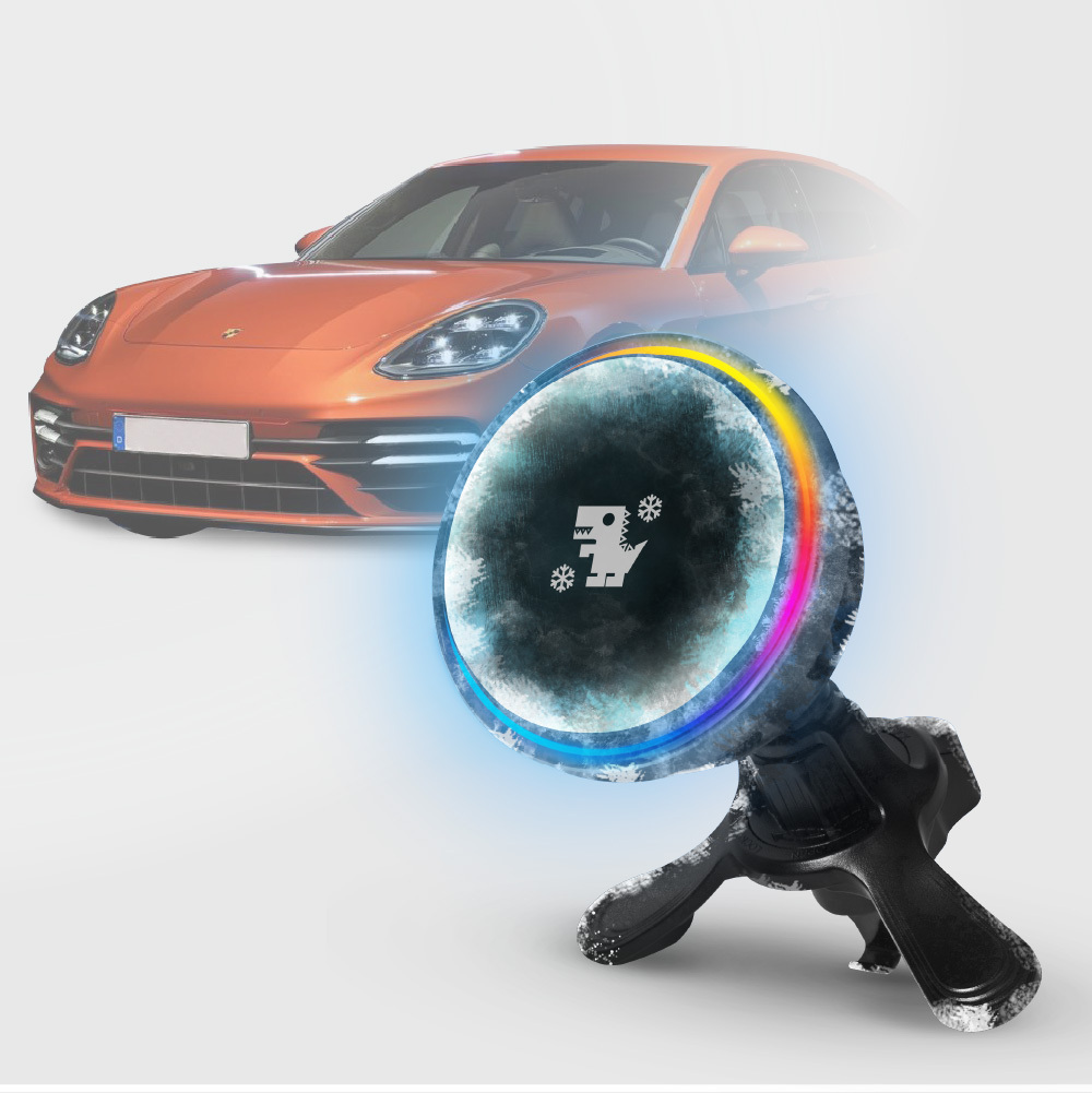 PORSCHE PANAMERA 系列｜XILLA黑鏡冰核智充手機架