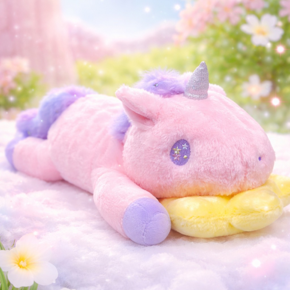 UM 25週年限定 晚安獨角獸 絨毛娃娃 (40cm)