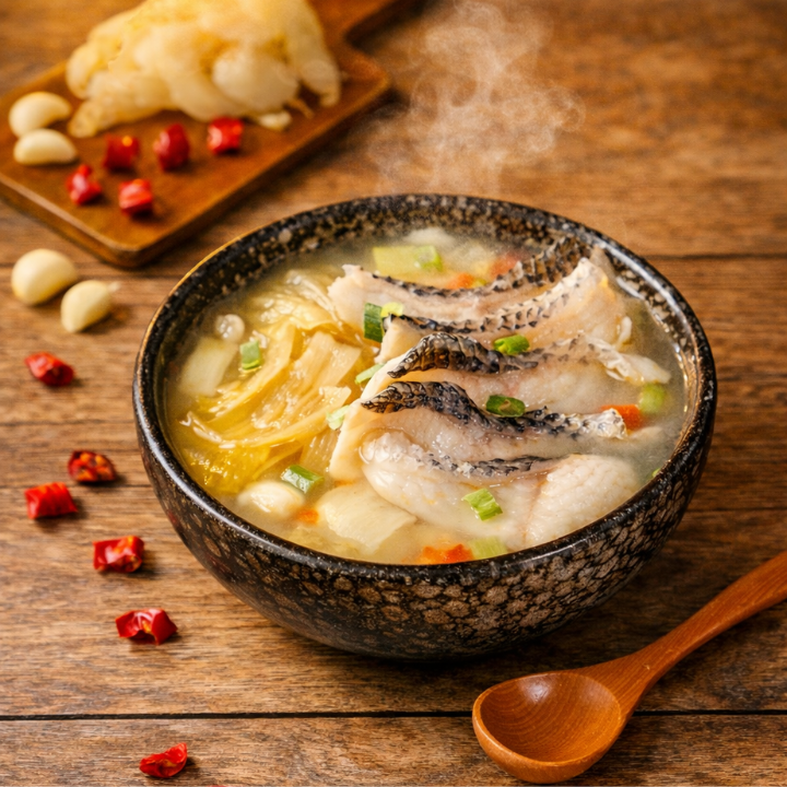 【食下有約】金湯酸菜魚鍋物料理800g