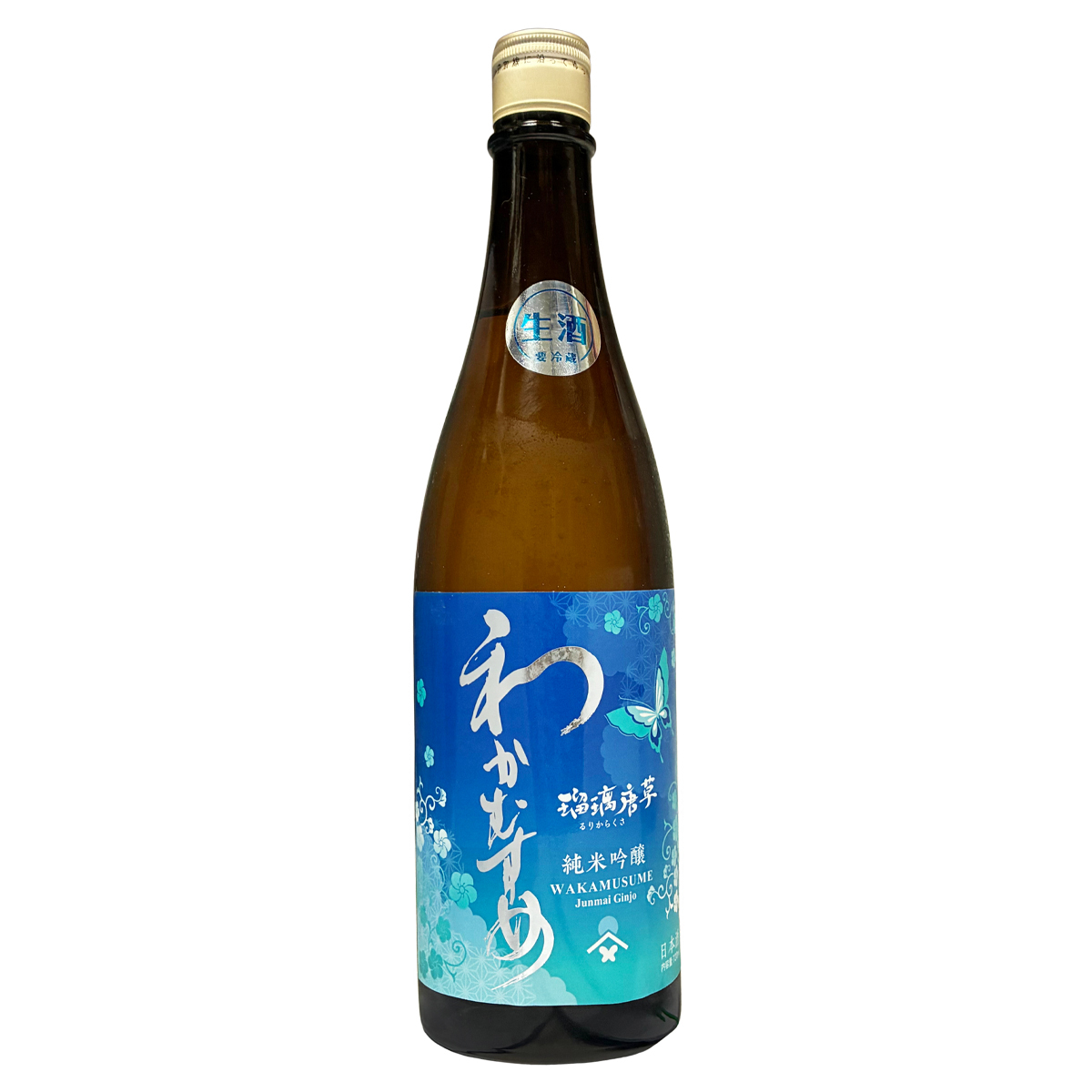 わかむすめ 瑠璃唐草 純米吟釀 生 720ml