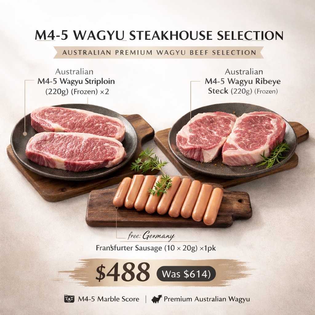 M4-5 Wagyu Steakhouse Selection