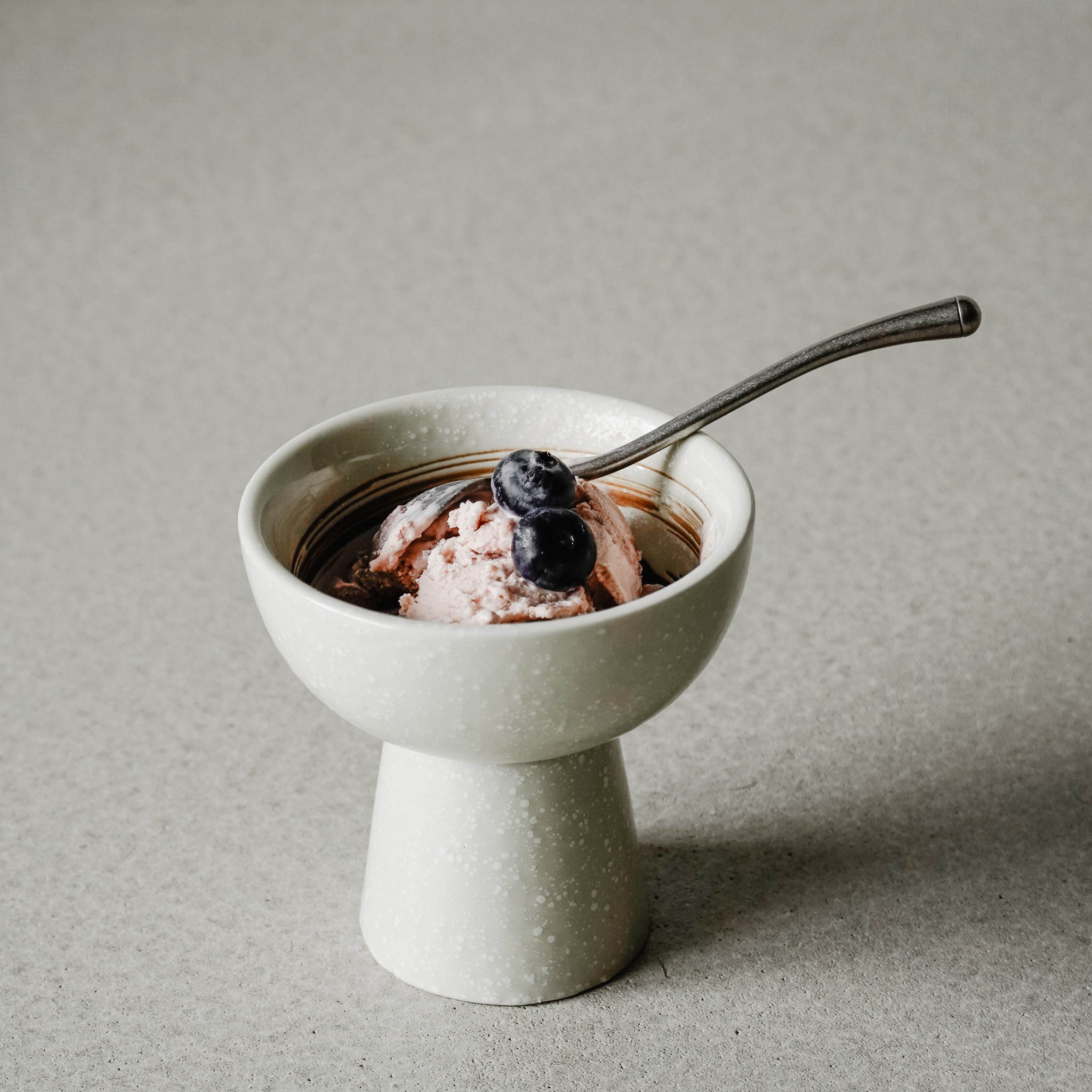 日式陶瓷高腳甜點冰淇淋杯 三色售 預購