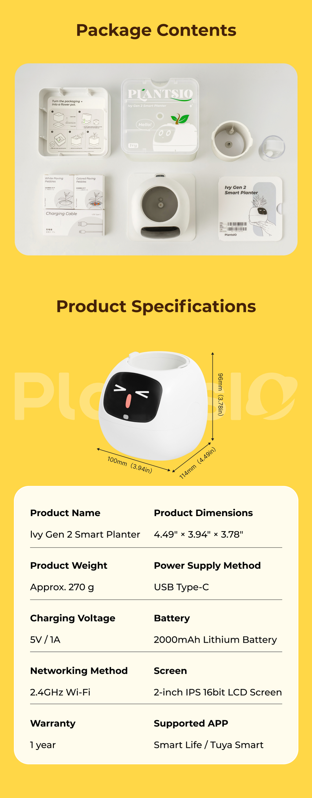 PLANTSIO Ivy Gen 2 Smart Planter