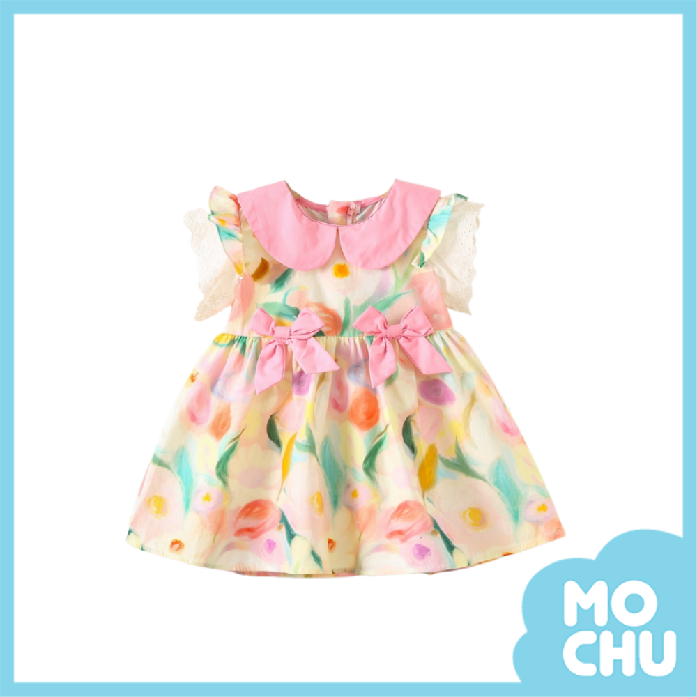 油墨畫風格小洋裝