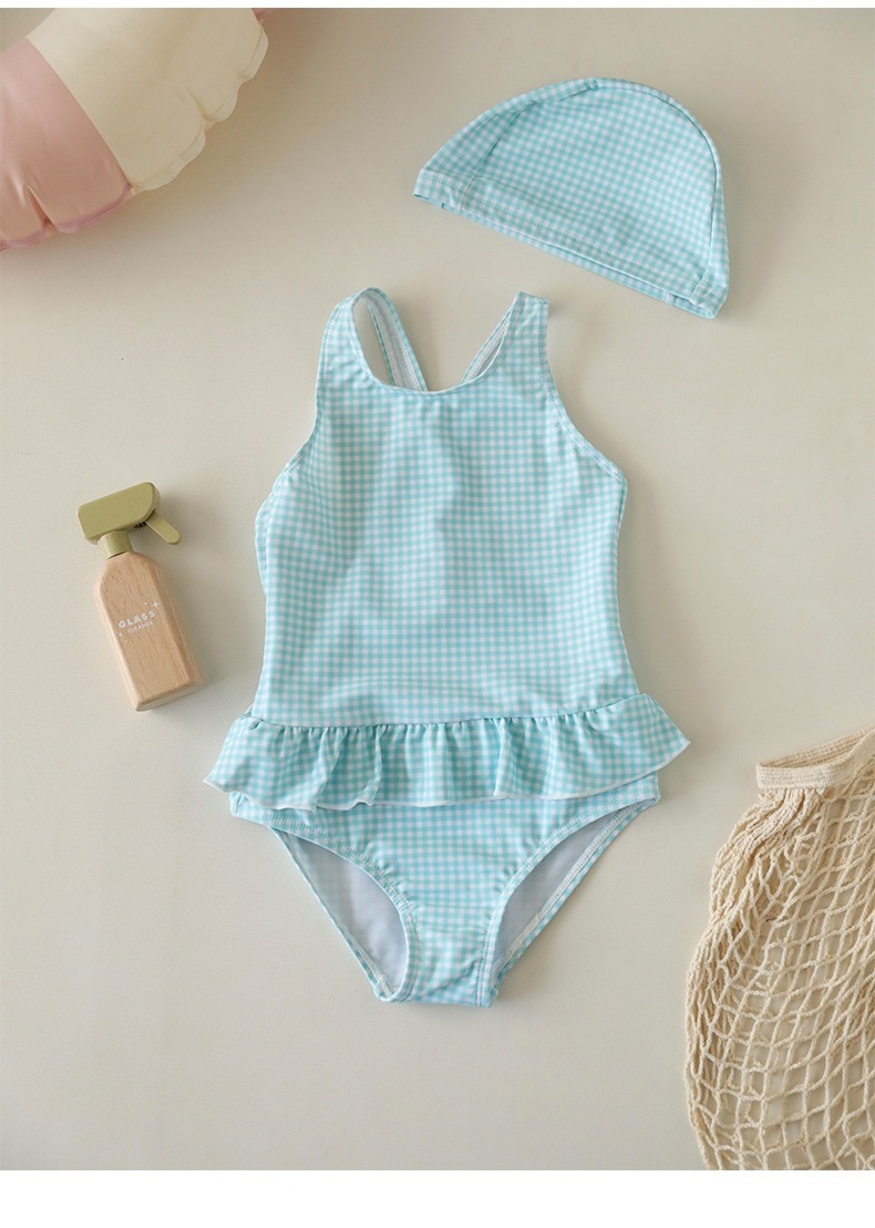 六色粉嫩色連身泳衣