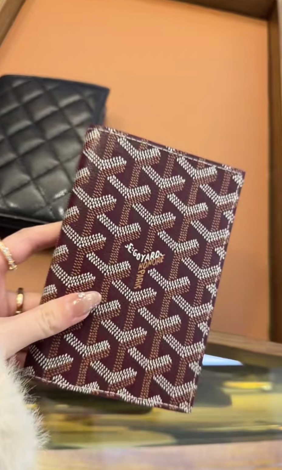 Goyard Grenelle Passport Cover