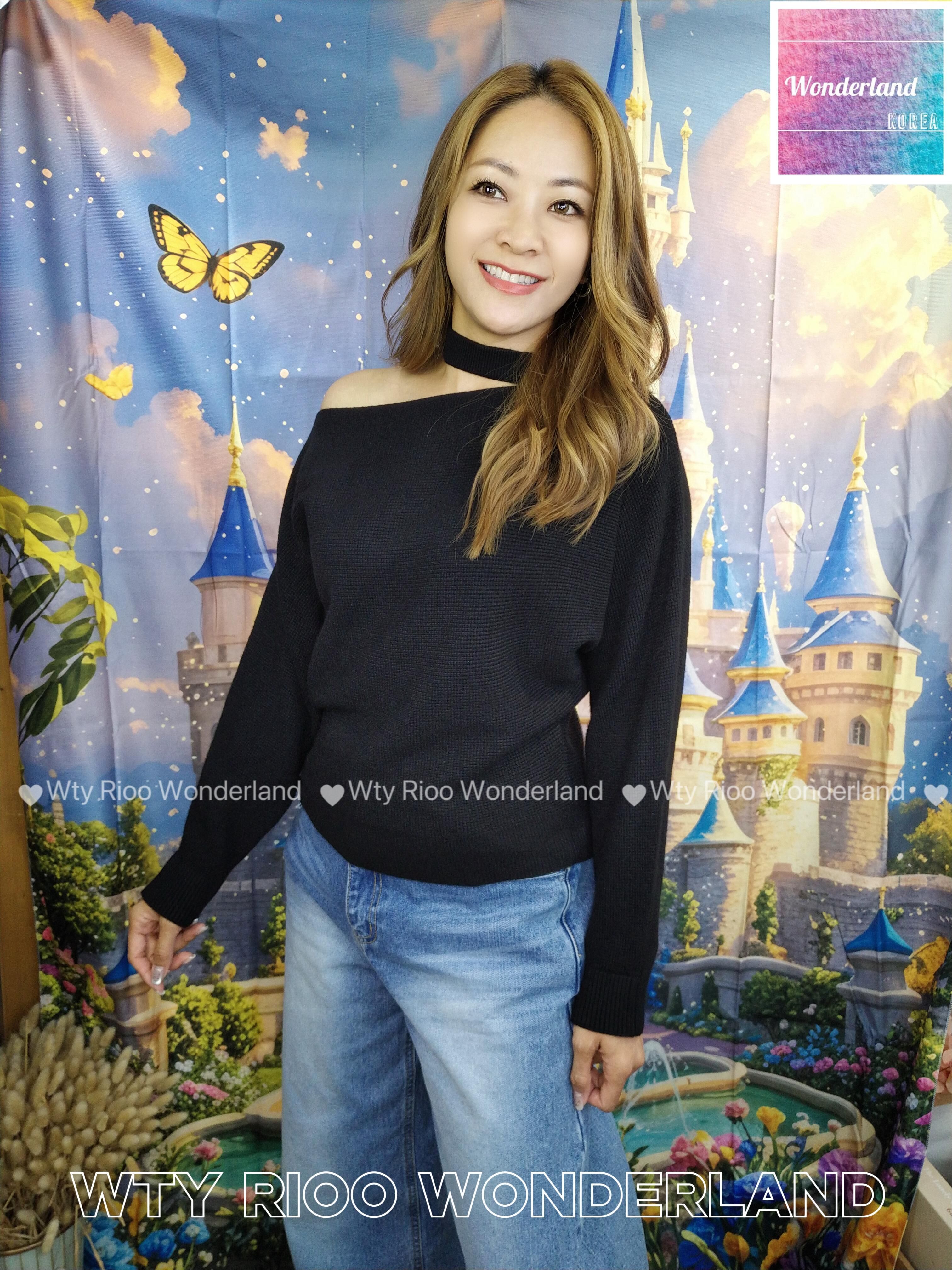 W1-W3 W030301單肩女神冷衫