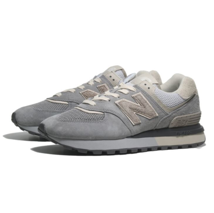 NEW BALANCE 休閒鞋 NB 574 LEGACY 灰米 麂皮 復古 男女 U574LGAZ