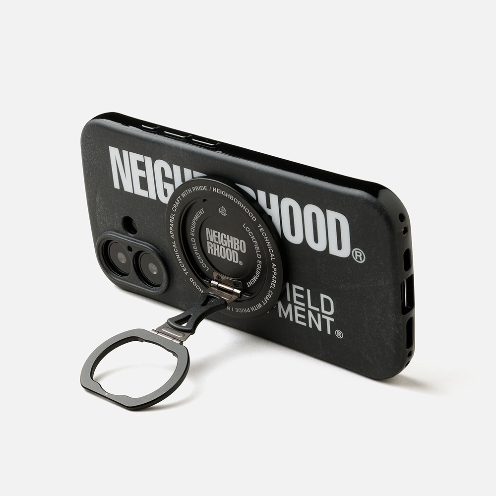 Neighborhood Nh X Lfe . MagSafe 磁吸 鋁合金 手機支架 黑/灰 261OWLON-AC02