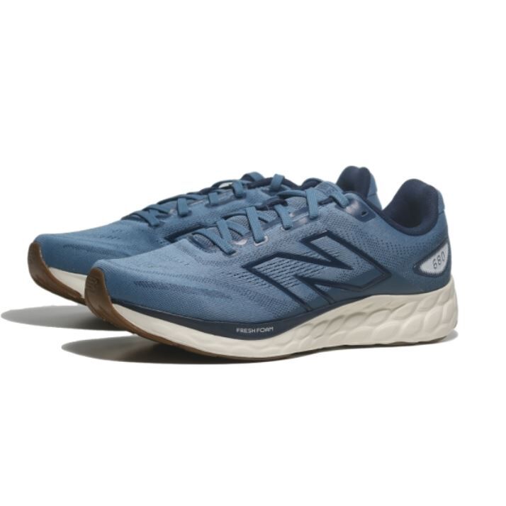 NEW BALANCE 慢跑鞋 NB 680 深藍 2E寬楦 運動鞋 男 M680CS8