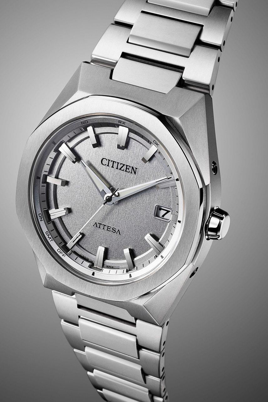 日本製造 星辰 Citizen Attesa ACT Line Super Titanium 39mm Cases CB3040-56H 銀色錶盤 , CB3045-61L 藍色錶盤 Caliber H128 超級鈦金屬錶殼，39 毫米錶盤 光動能電波手錶