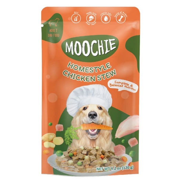 Moochie 狗濕糧．Homestyle系列 牛肉120g
