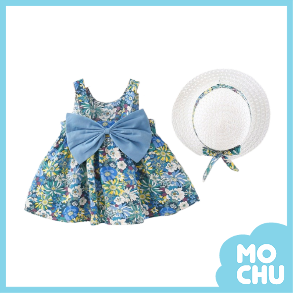 田園花滿開吊帶洋裝(二色)