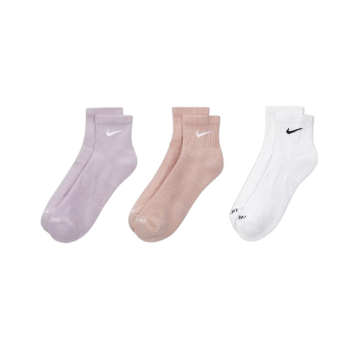 Nike Nike Everyday 粉紫白 短襪 三雙一組 SX6890-990