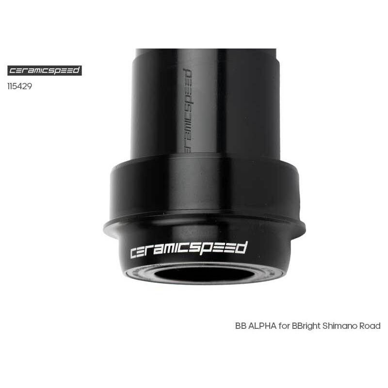 CeramicSpeed BB ALPHA BBright to shimano 24mm 陶瓷BB 五通軸承