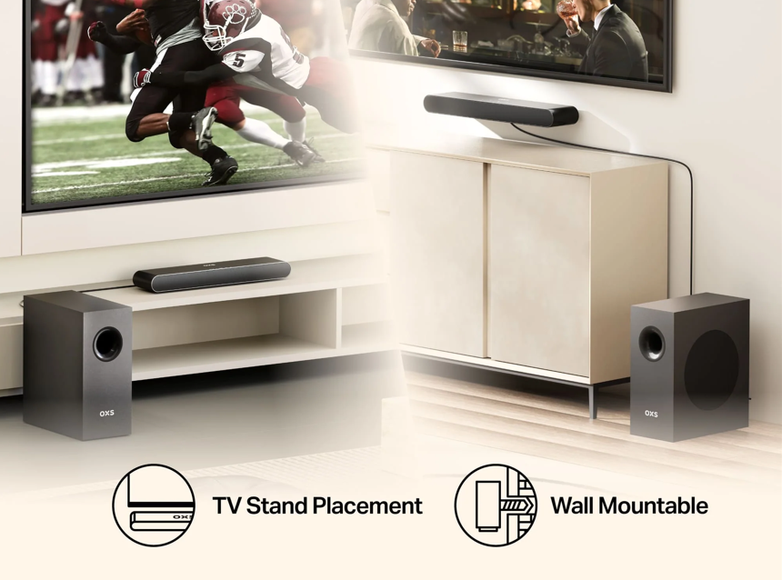 OXS | Thunder Lite 2.1 聲道 Soundbar S21