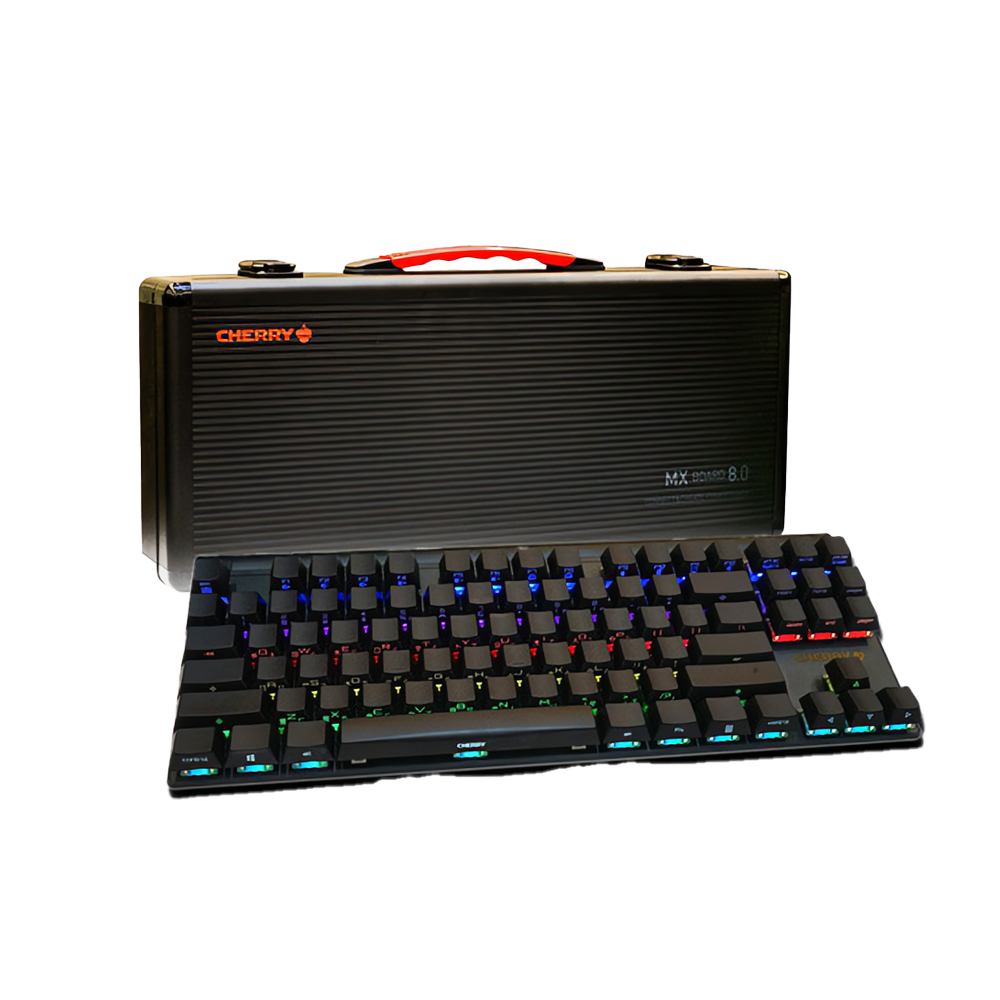 Cherry MX BOARD 8.0 RGB 87鍵TKL CNC全鋁合金側刻雙色透光機械式鍵盤