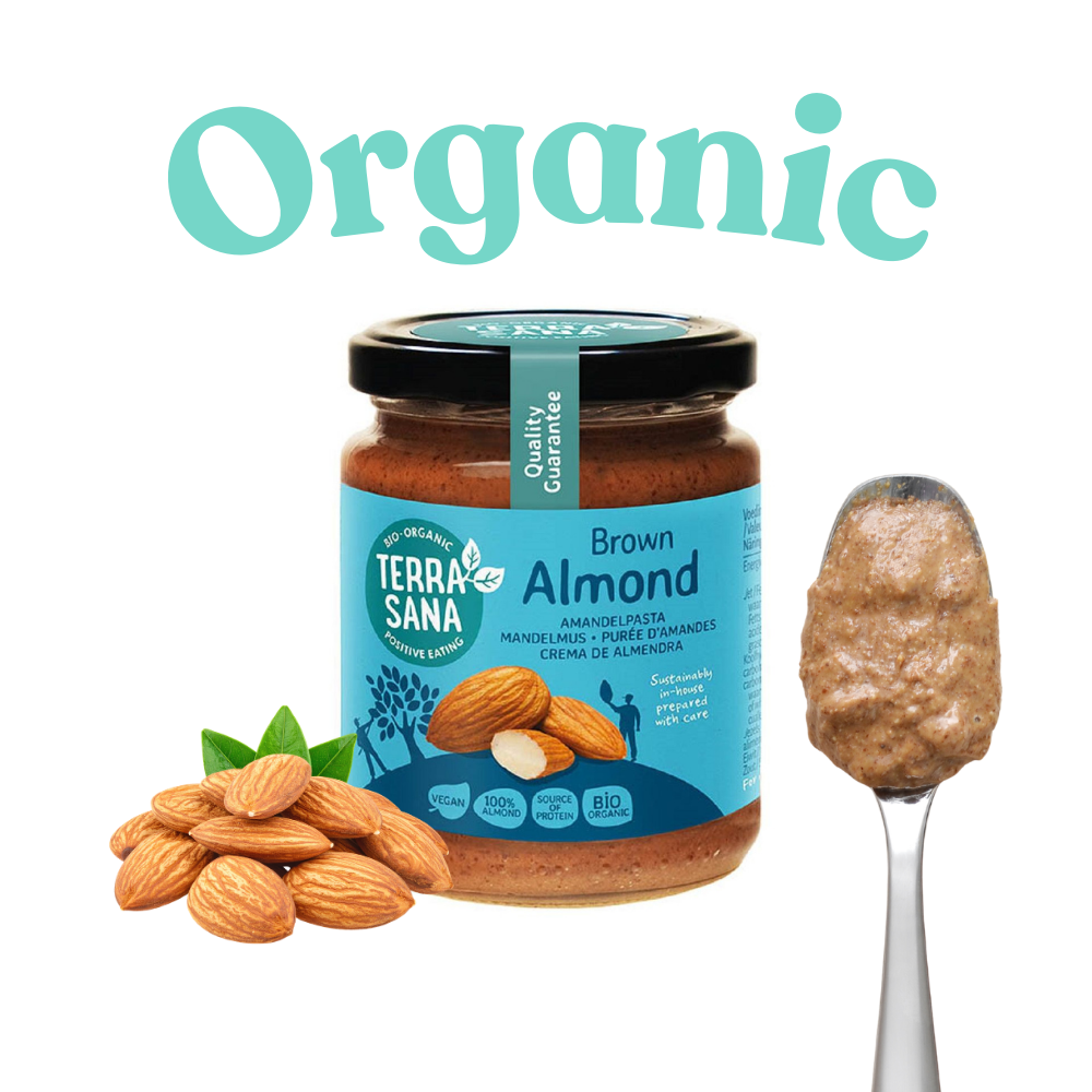 TerraSana - 100% 有機帶皮研磨杏仁醬 (250g) (12621)