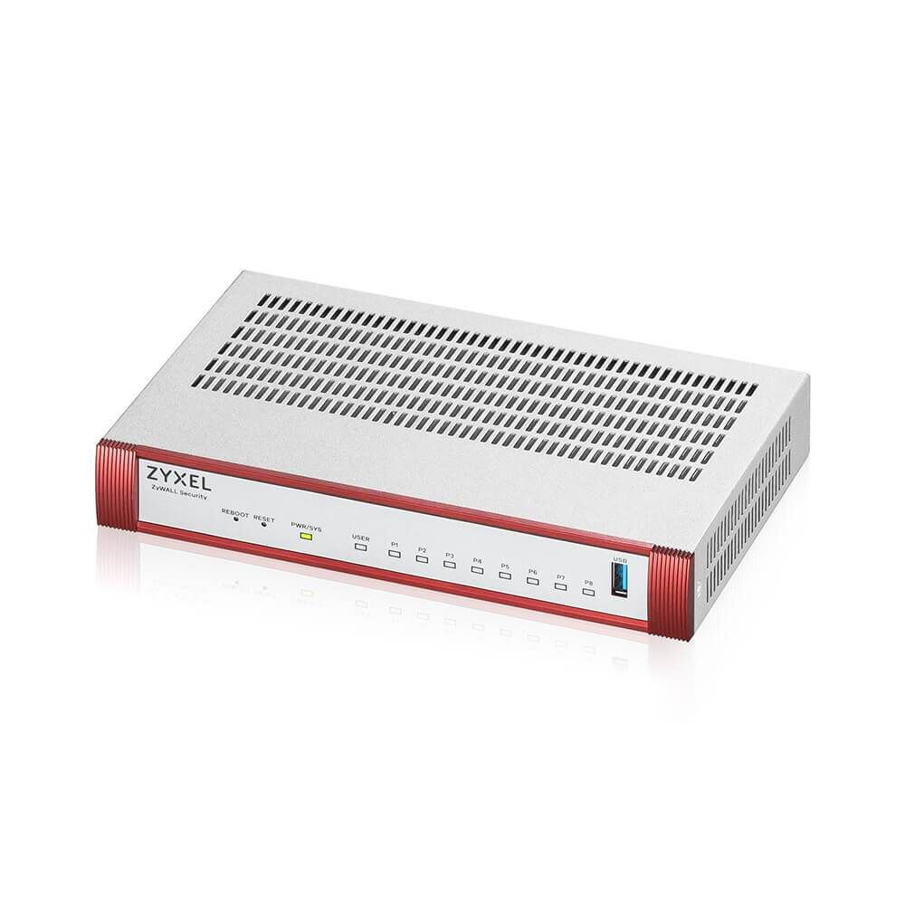 Xyplex Router Zyxel USG FLEX 100H 8埠 1GbE 3Gbps 高效能 MIT版 防火牆網路路由器
