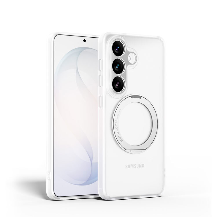 SafeProtect | Magnetic Charging Compatible 8.5Ft Drop Proof Hybrid Case w/ rotatable ring for Samsung S26