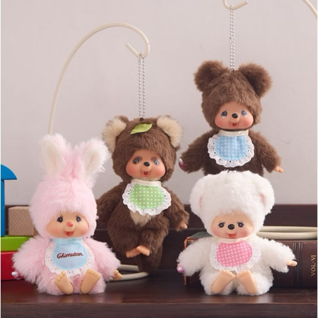 MONCHHICHI 蒙奇奇 好朋友系列 毛絨 吊飾