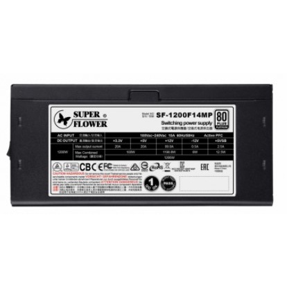 Super Flower 振華SF-1200F14MP 1200W 80PLUS白金牌全模組化電源供應器
