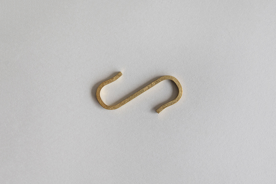 猿山修 - 東屋 HOOK No.2黃銅S型掛勾 / 小 (5入組)