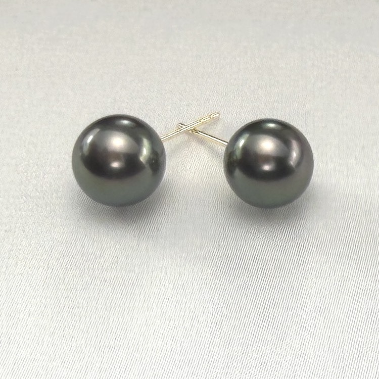 大溪地珍珠耳釘