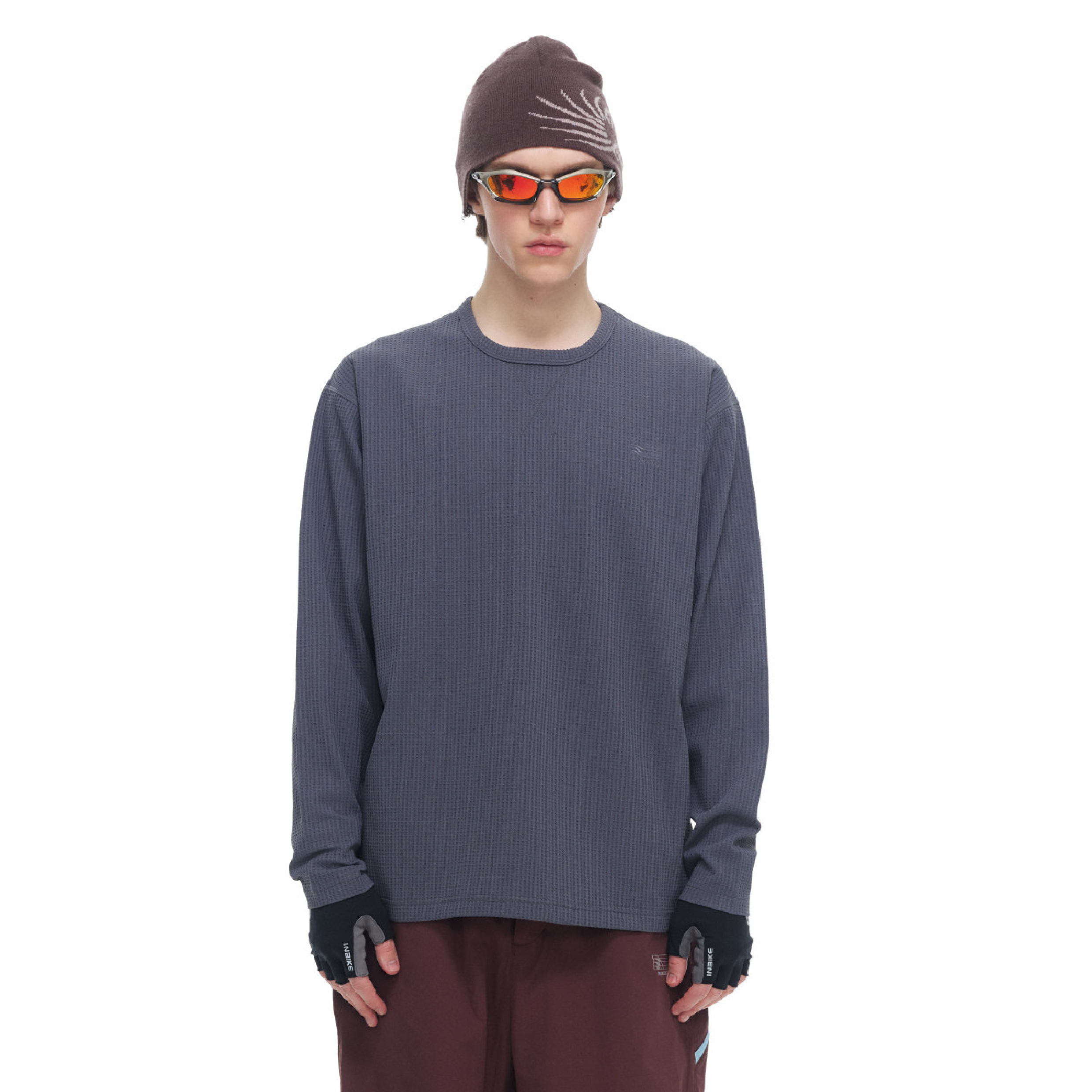 PIN SKTBS Waffle knit LS 華夫格基礎長袖Tee [P-T0726]