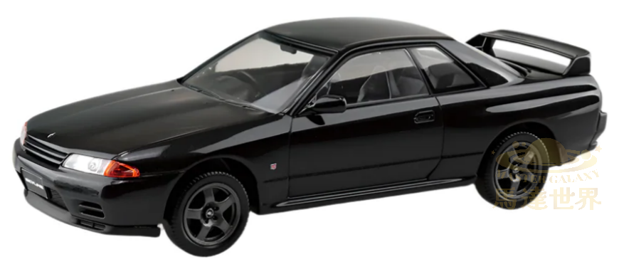 AOSHIMA 拼裝模型套件 日產 Skyline GT-R（黑色）14-SP3 比例 1/32