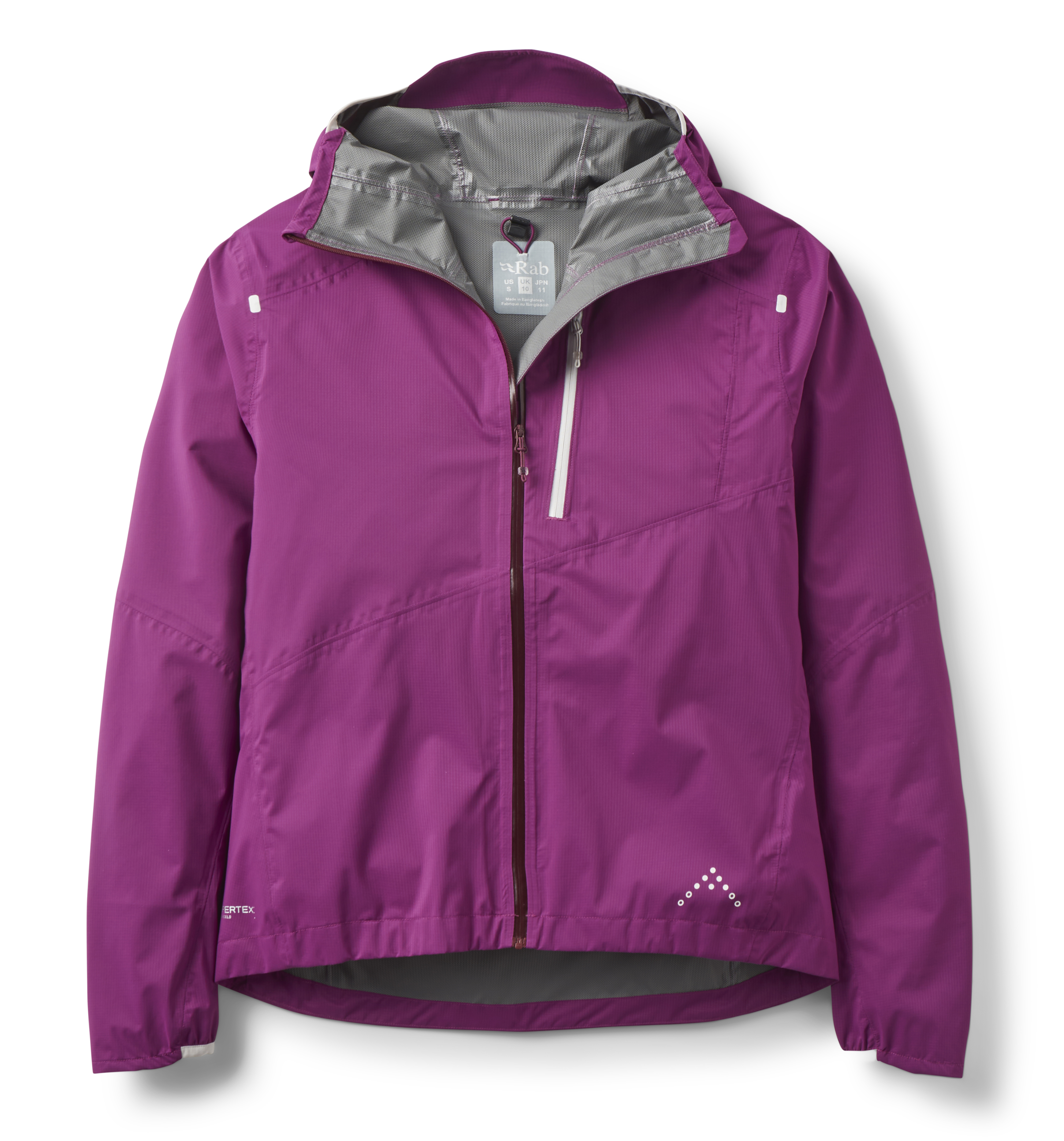 Rab Women's Downpour Trail Light Waterproof Jacket #QIP-19 ( Colour : Plum ) #香港限定 #2026 #令和8年