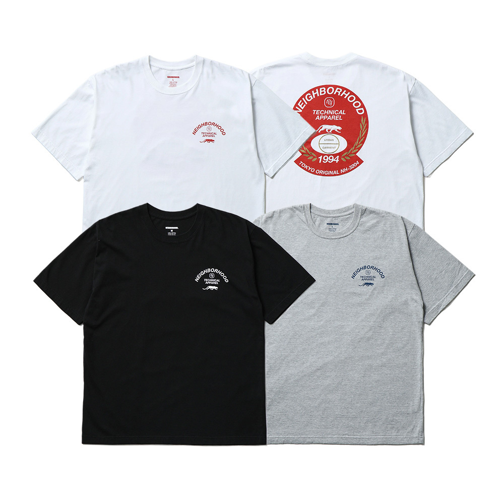 NEIGHBORHOOD NH . TEE SS-6 短T 黑/灰/白 棉質 短袖 上衣 261PCNH-ST06