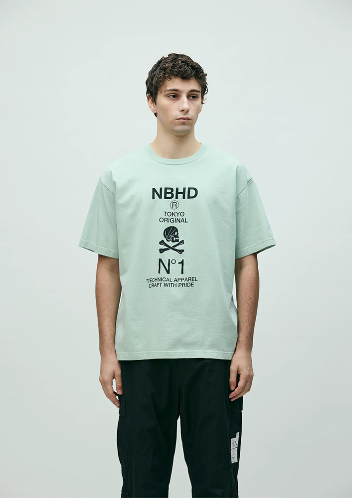 NEIGHBORHOOD NH . TEE SS-6 骷髏 短T 黑/灰/白 棉質 短袖 上衣 261PCNH-ST08