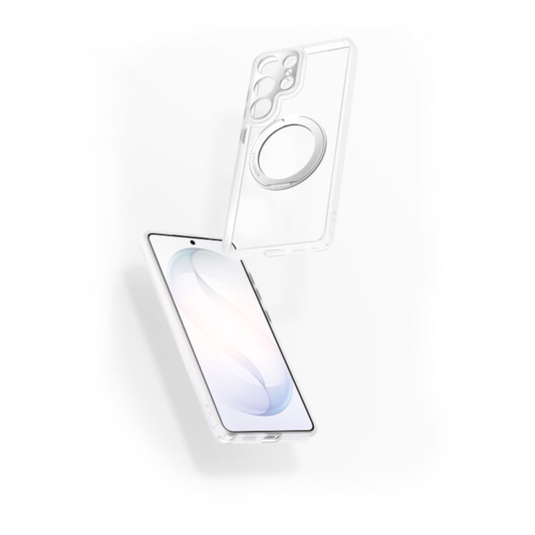 SafeProtect | Magnetic Charging Compatible 8.5Ft Drop Proof Hybrid Case w/ rotatable ring  for Samsung S26 Ultra