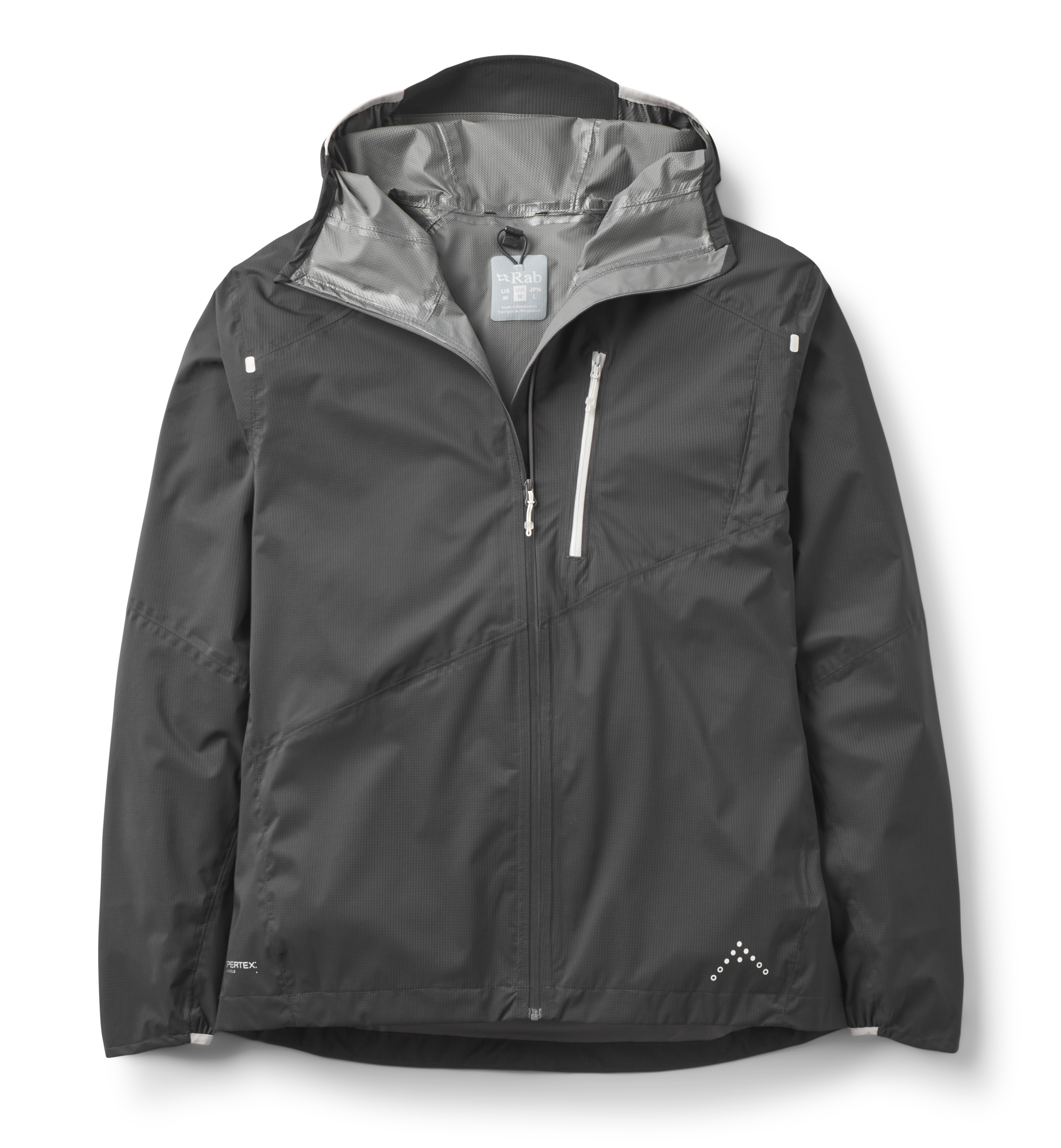 Rab Men's Downpour Trail Light Waterproof Jacket #QIP-18 ( Colour : Anthracite ) #香港限定 #2026 #令和8年