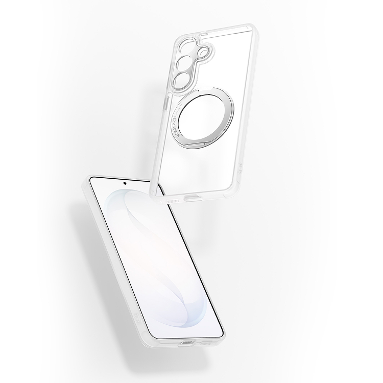 SafeProtect | Magnetic Charging Compatible 8.5Ft Drop Proof Hybrid Case w/ rotatable ring for Samsung S26 Plus