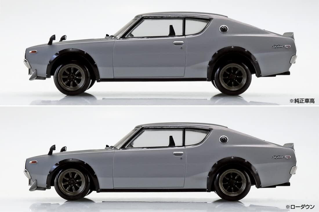 AOSHIMA 拼裝模型套件 日產 Skyline GT-R（白色）18-SP2 比例 1/32