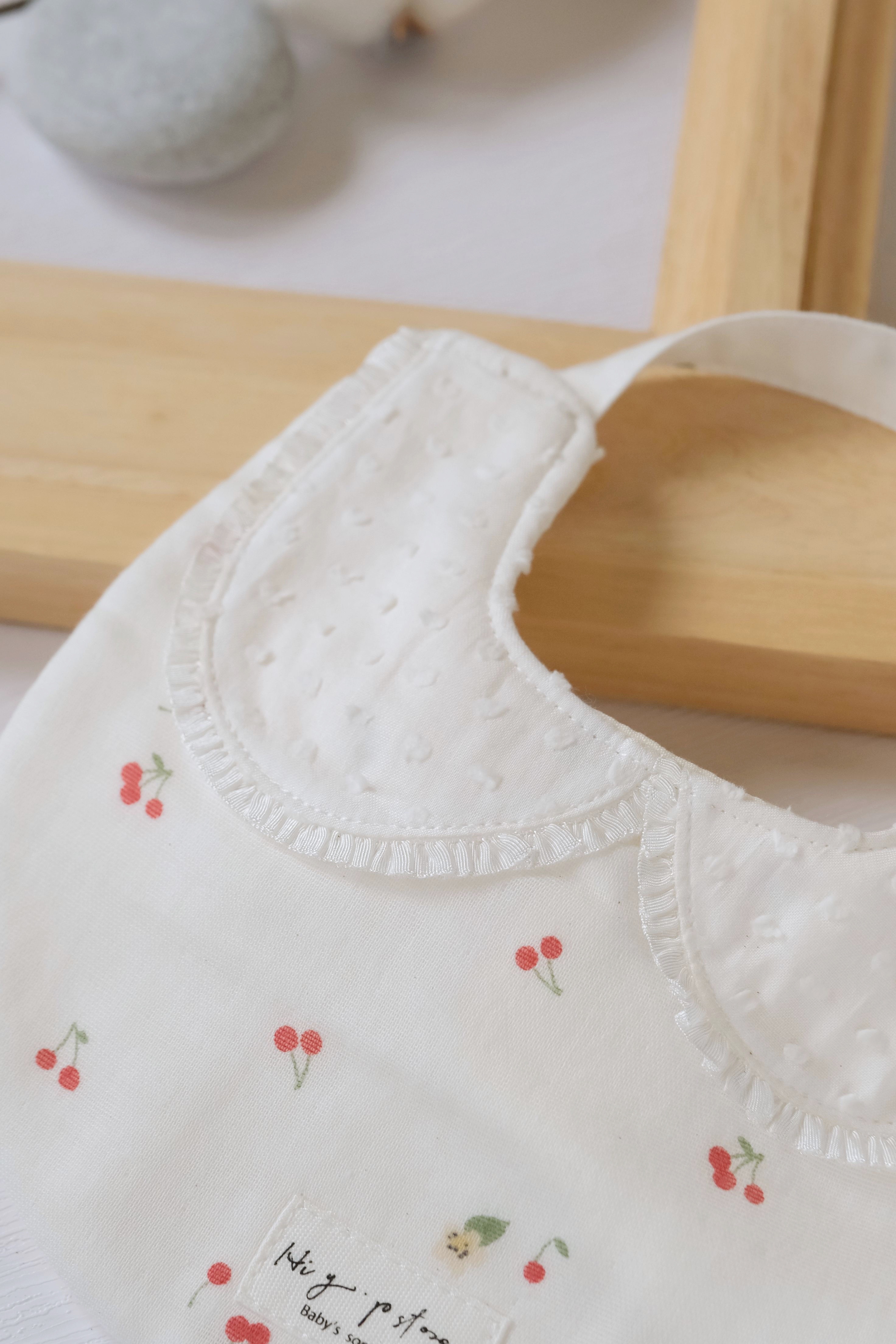 Hi Y.P store-手作圍兜-點點櫻桃