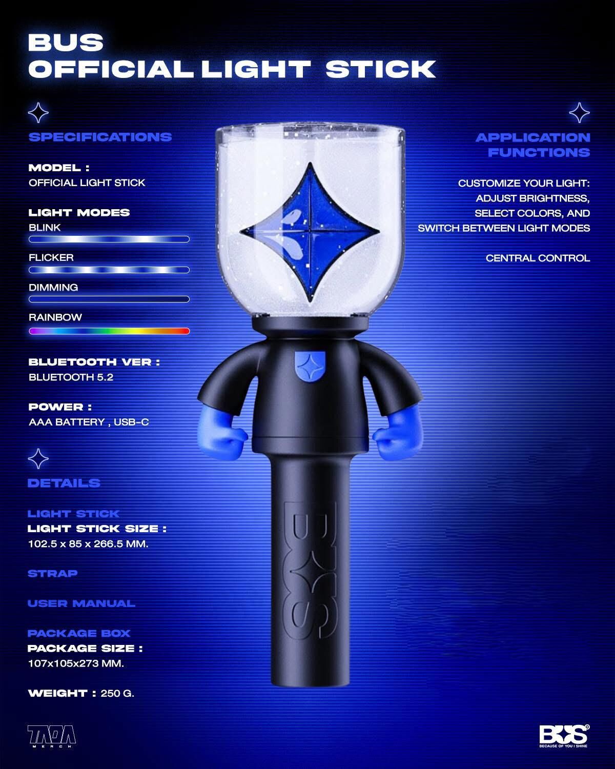 BUS OFFICIAL LIGHT STICK