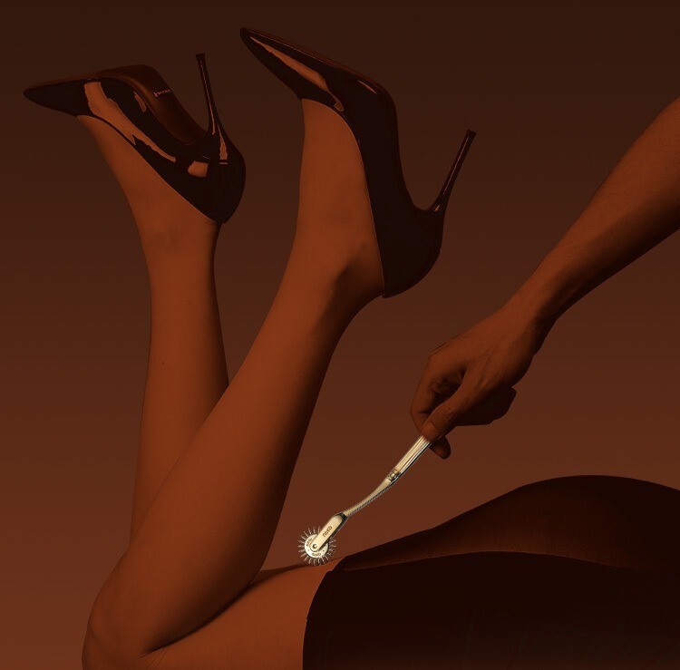 UPKO 手持風車滾針刺輪 sm刺輪 sm滾針 高級sm道具