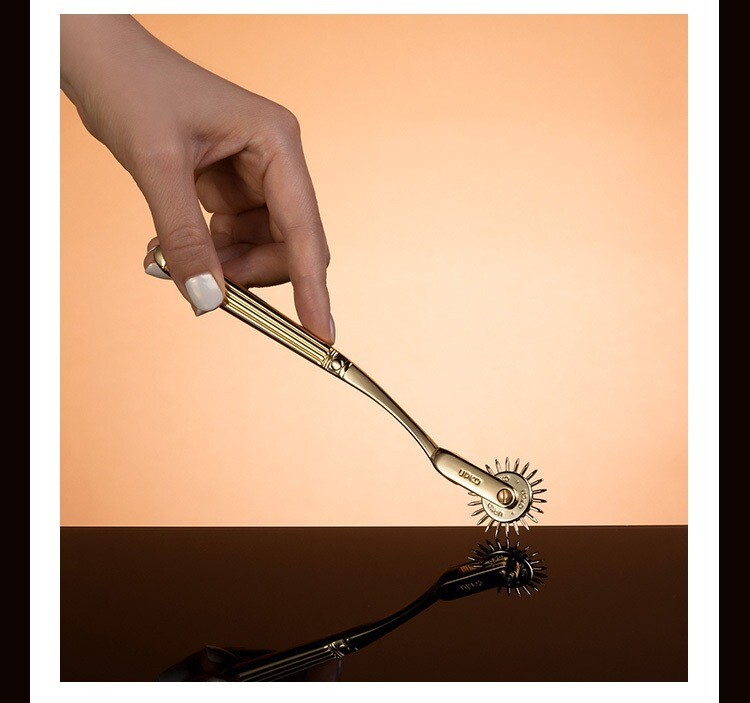 UPKO 手持風車滾針刺輪 sm刺輪 sm滾針 高級sm道具