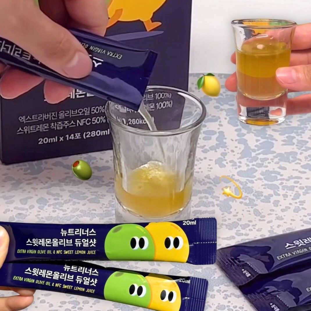 <韓國爆火晨間保養法☀> NUTRINUS 檸檬橄欖油 🍋