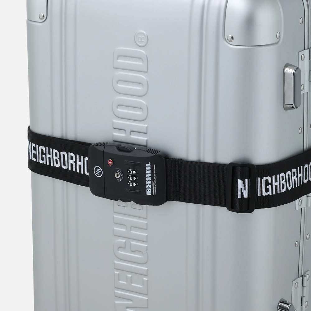 Neighborhood Ci Suitcase Belt 行李束帶 黑 261WFNH-AC03-BK